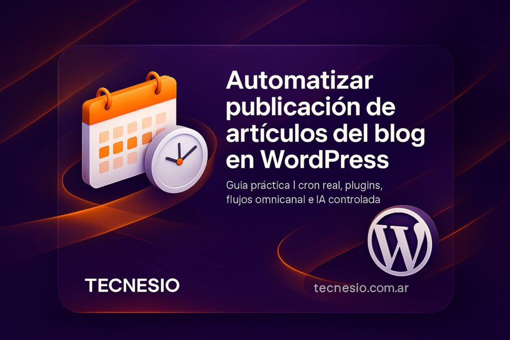 automatizar publicaciones en wordpress