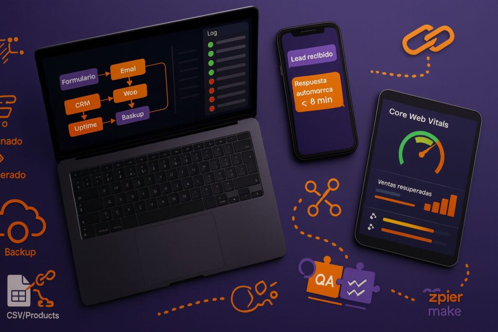 Automatización para wordpress