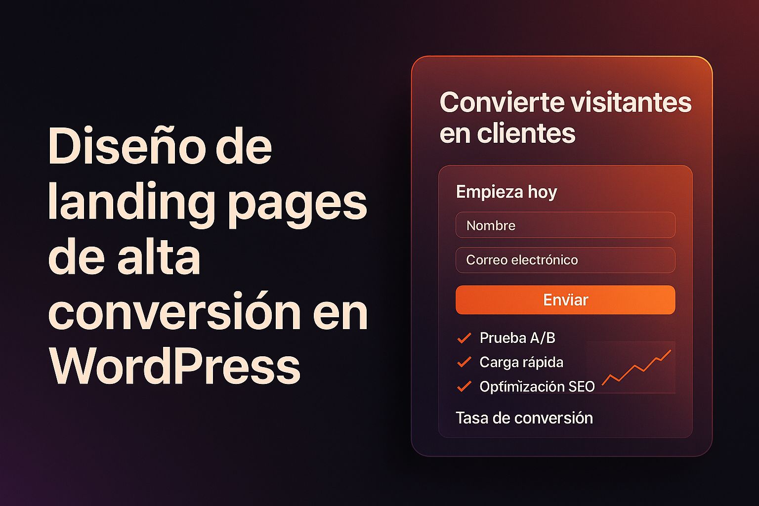 diseño de landing page